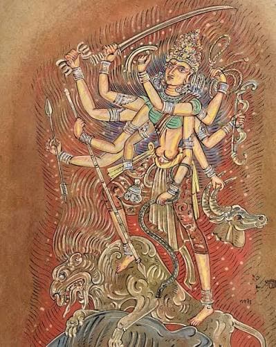 Durga Mural