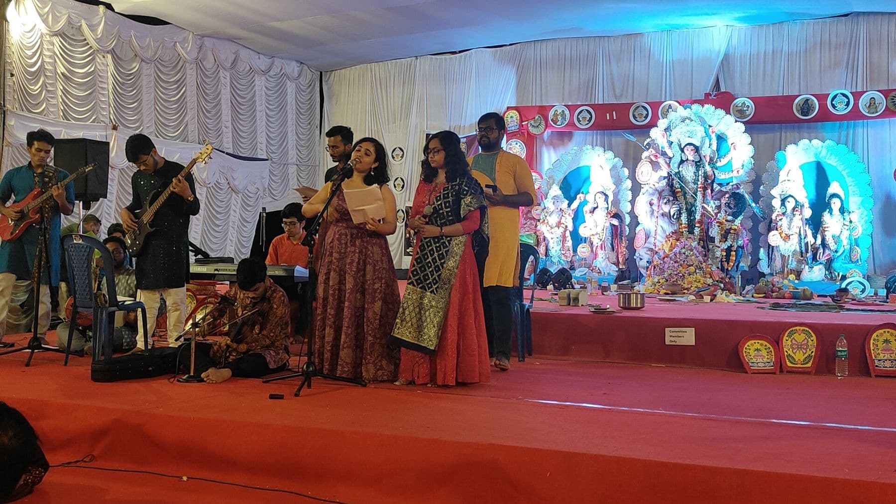 IISc Durga Puja 2025, photograph 1
