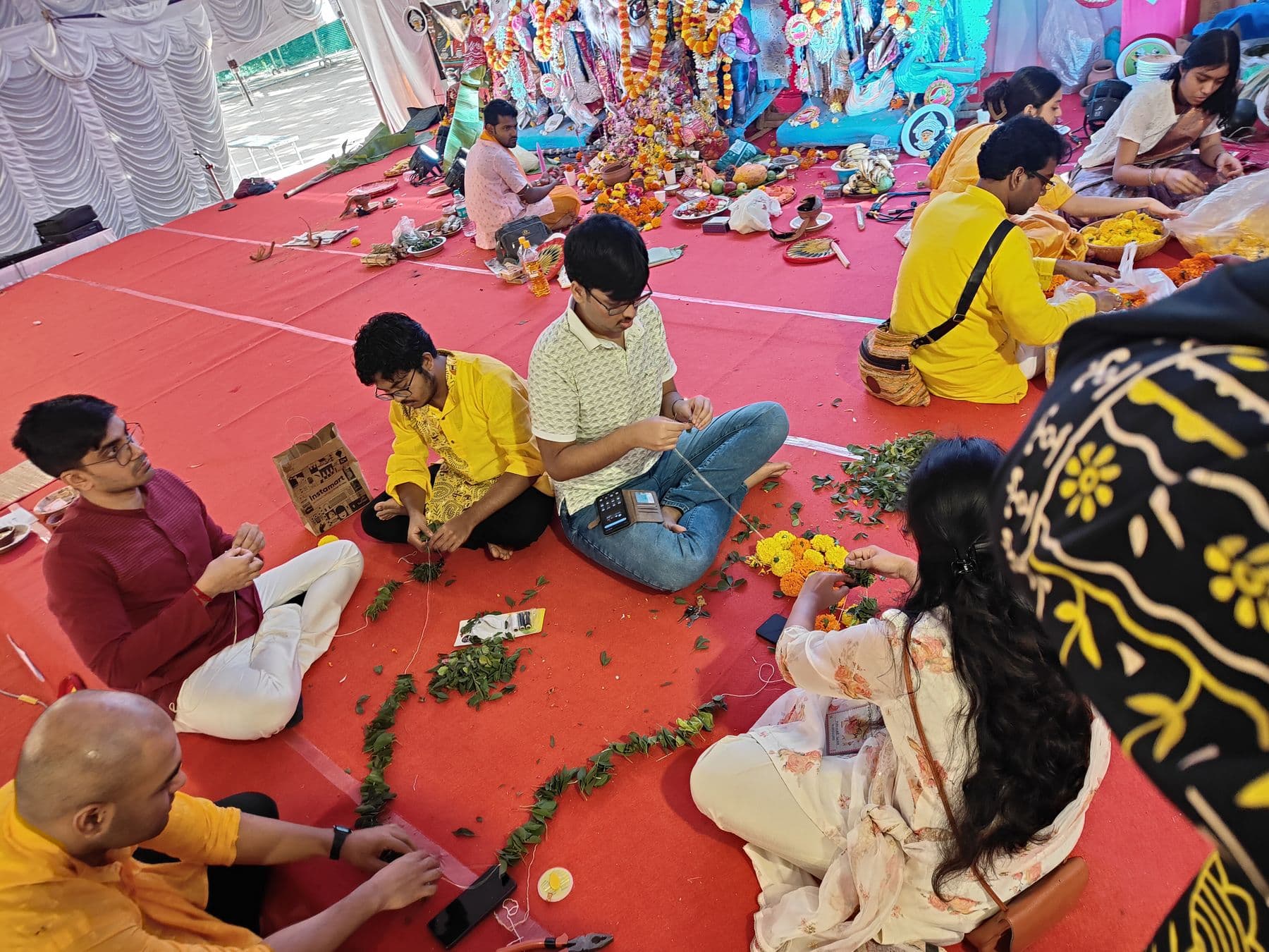 IISc Durga Puja 2025, photograph 2