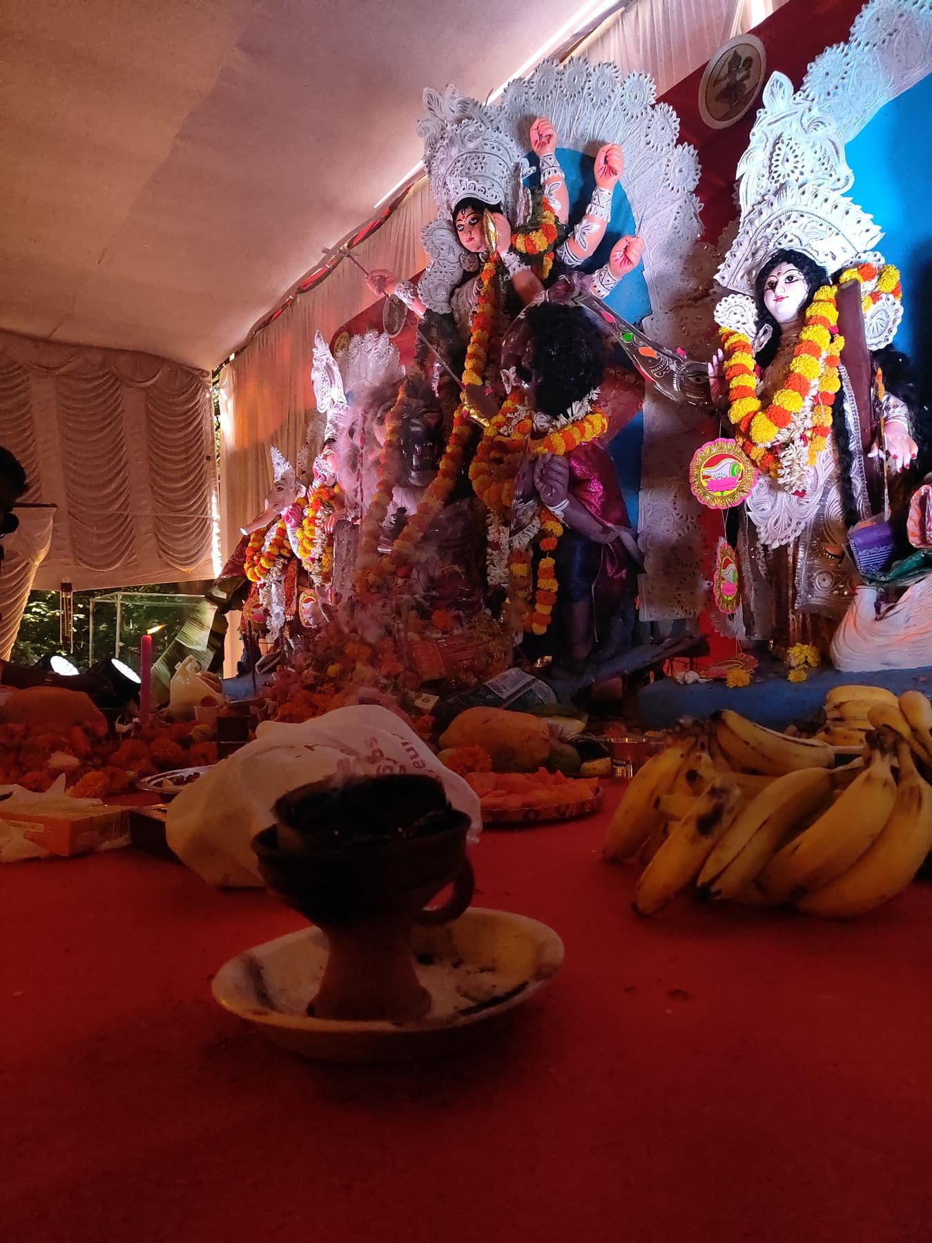 The pandal