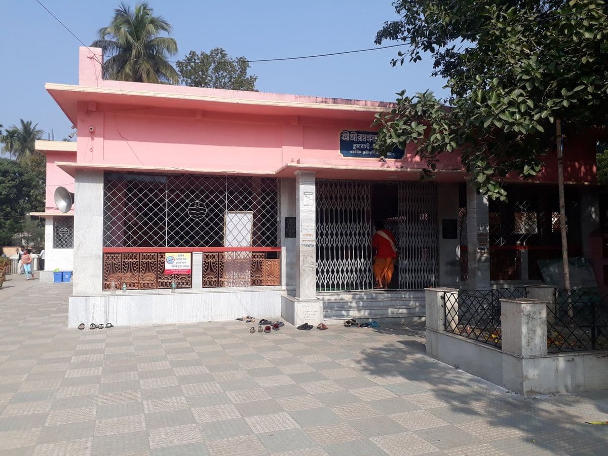 The Ramprasad Sen vita at Halisahar, North 24 Parganas: the heritage temple complex on the poet's ancestral homestead.