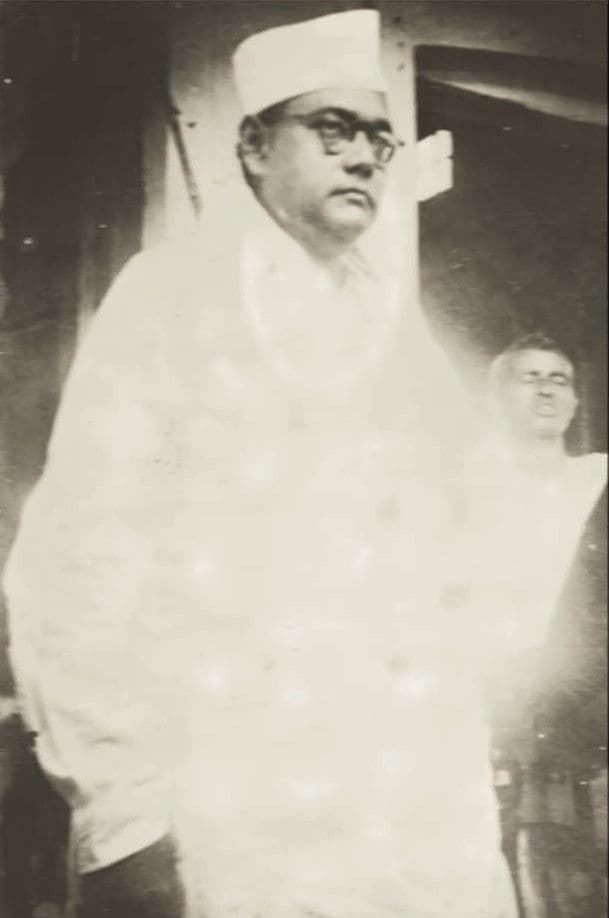 Bose at Nabadwip, December 1938
