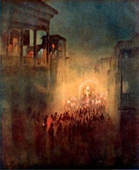Gaganendranath Tagore, Pratima Visarjan, c. 1915