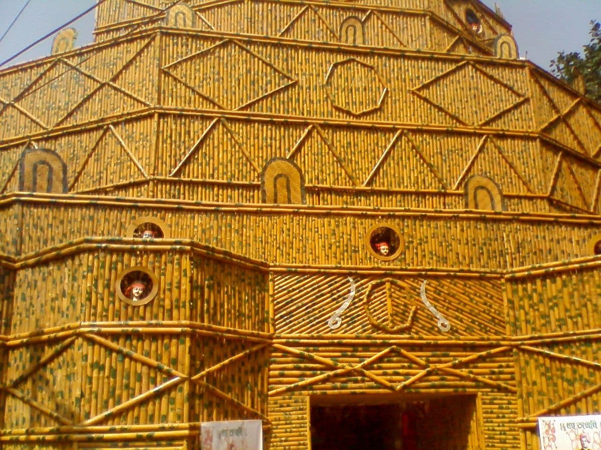 Pandal Shilpa (Bamboo Architecture)
